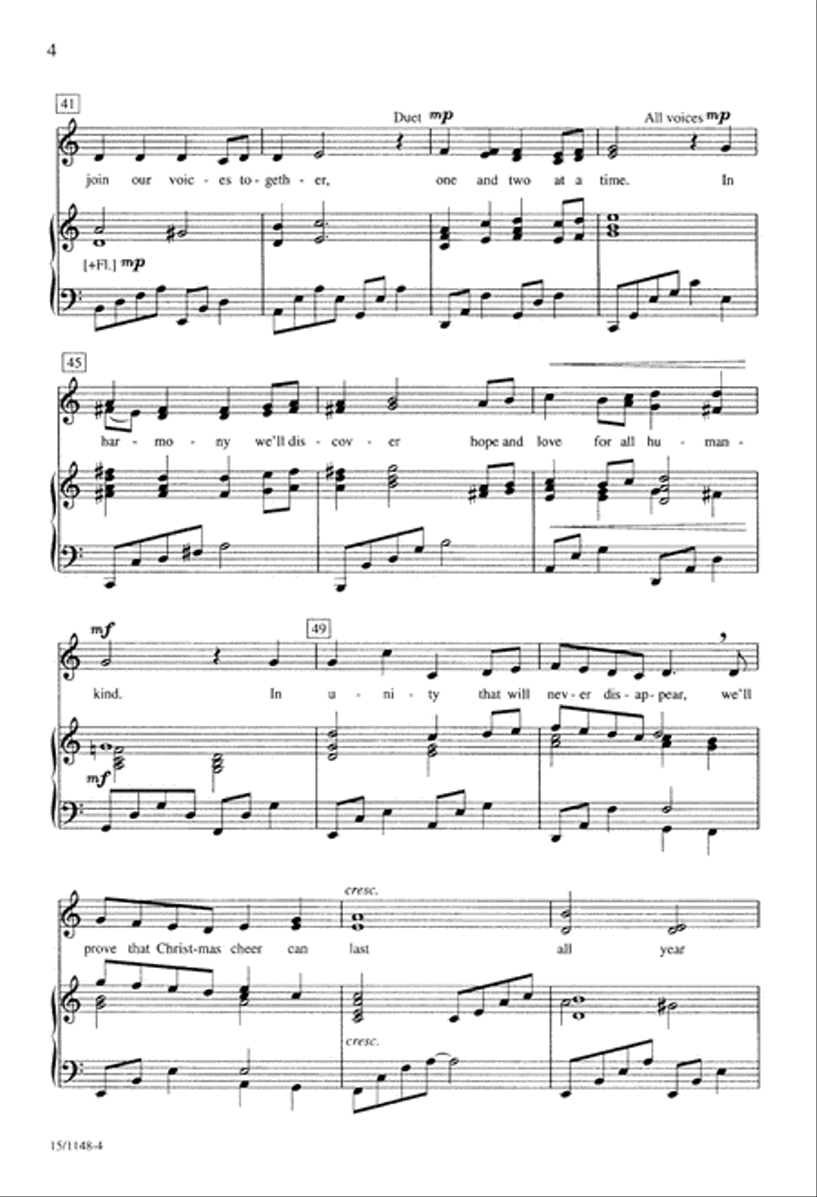 Light a Candle 2-Part scores gallery preview page 4