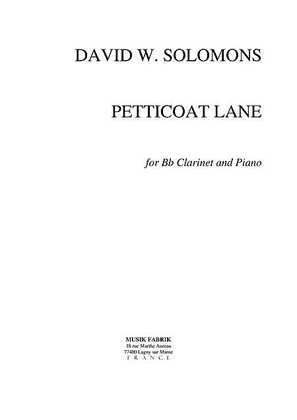 Book cover for Petticoat Lane