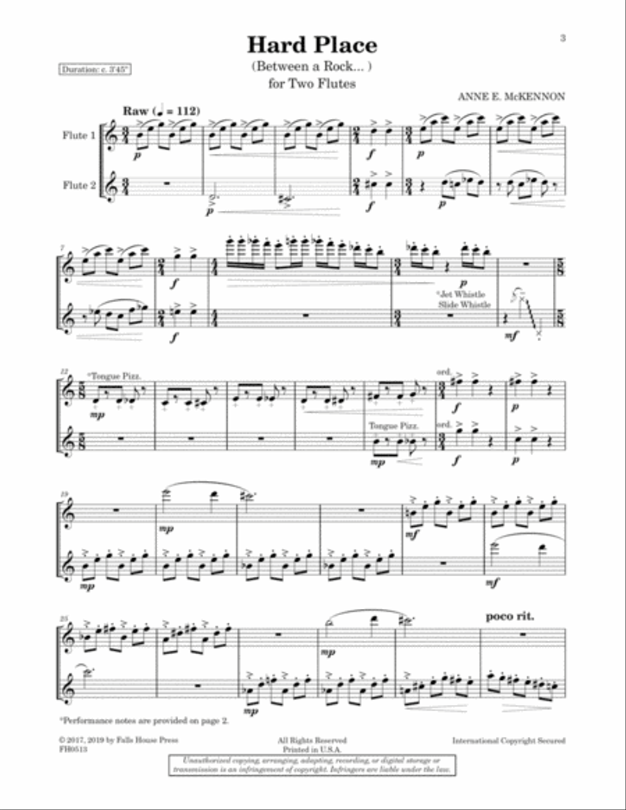 Hard Place Chamber Music scores gallery preview page 2