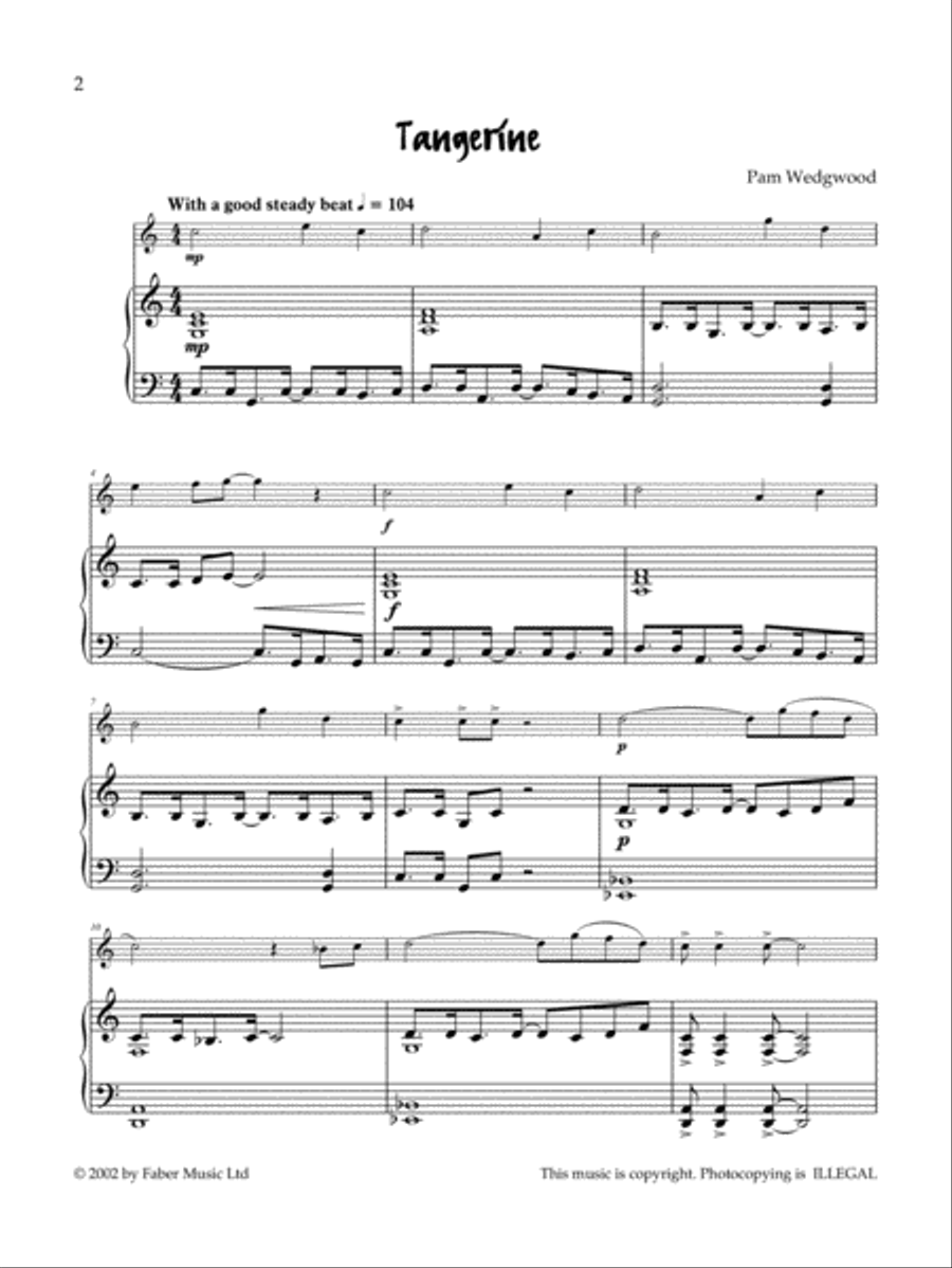 Really Easy Jazzin' About -- Fun Pieces for Oboe Piano Accompaniment scores gallery preview page 4