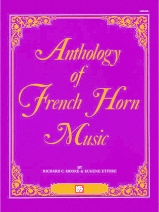 Book cover for Anthology of French Horn Music