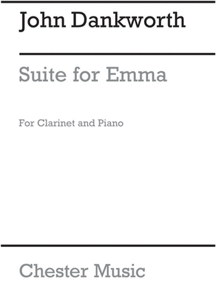Book cover for Dankworth Suite For Emma Clarinet(Arc)