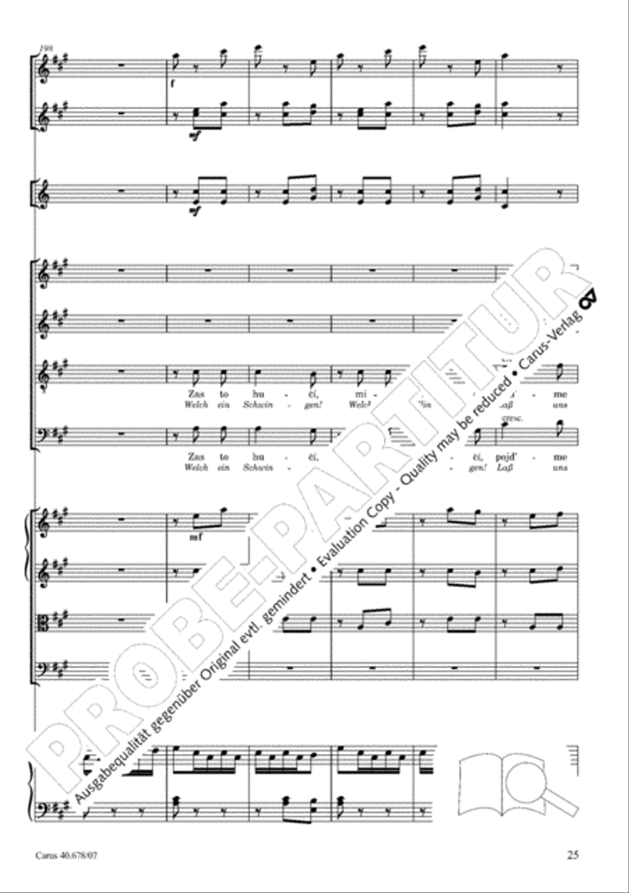 Missa pastoralis bohemica 4-Part scores gallery preview page 38