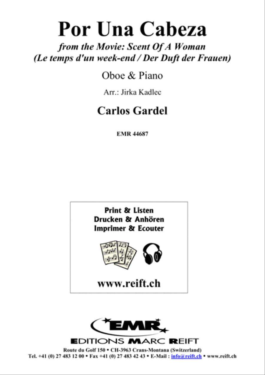 Por Una Cabeza Piano Accompaniment scores gallery preview page 2