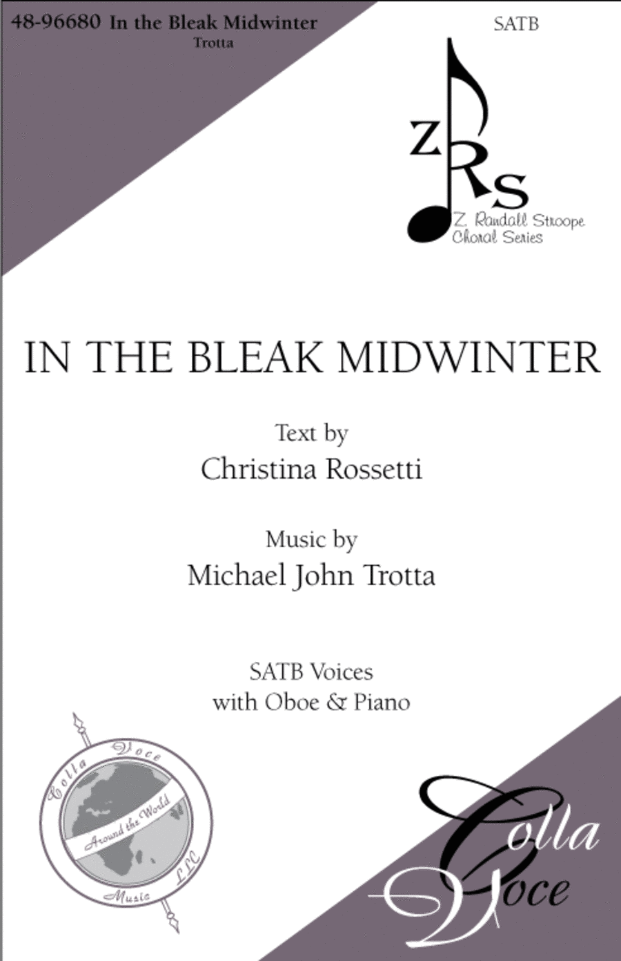 In The Bleak Midwinter (Choral Score) 4-Part scores gallery preview page 1