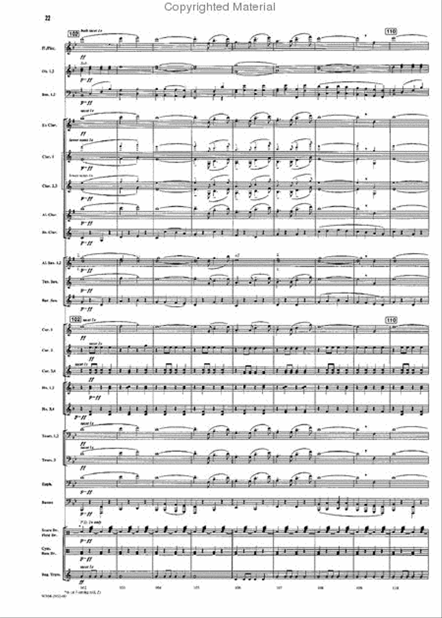 The Thunderer Concert Band scores gallery preview page 15