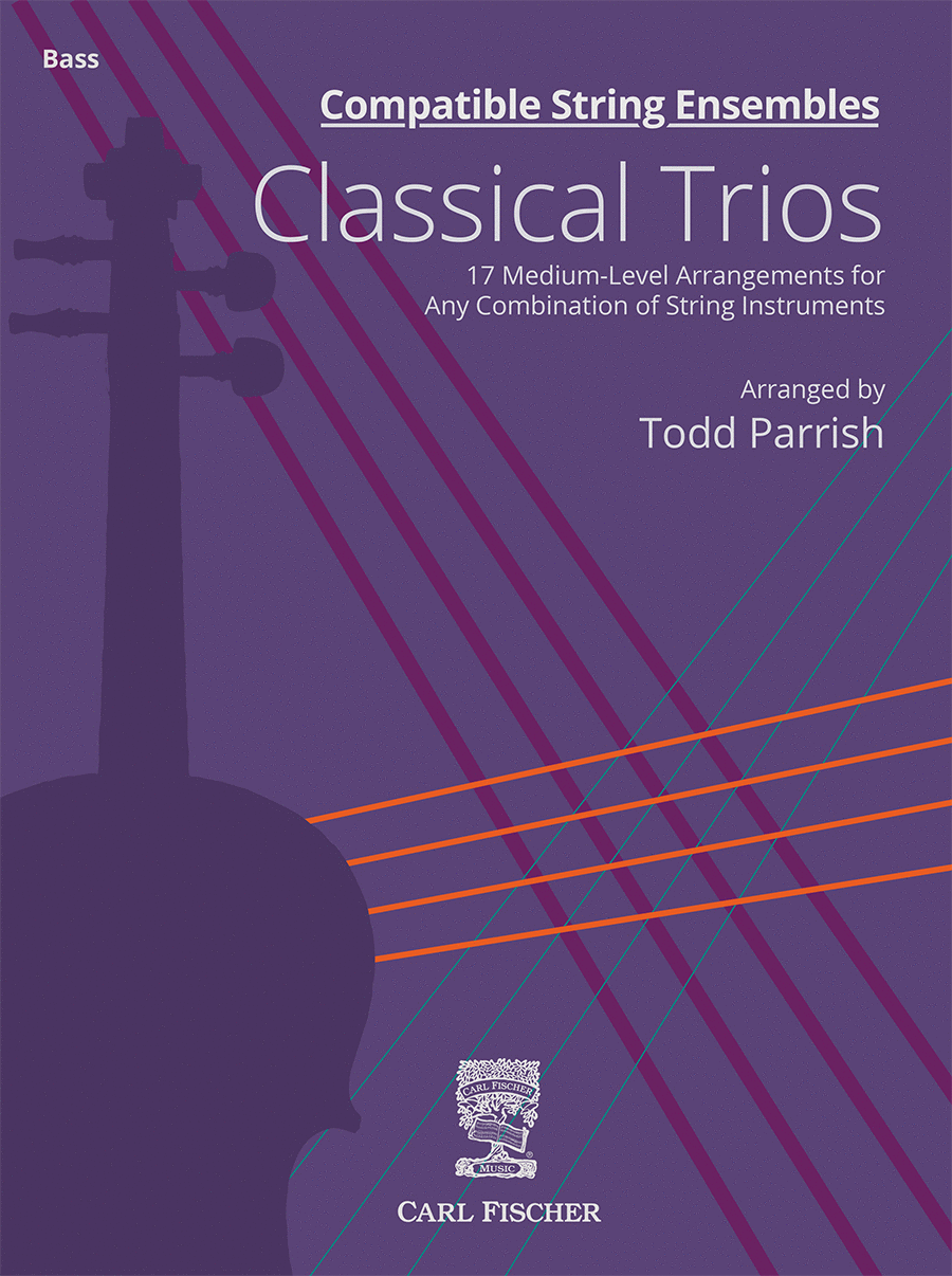 Compatible String Ensembles: Classical Trios (Bass) Double Bass scores gallery preview page 1