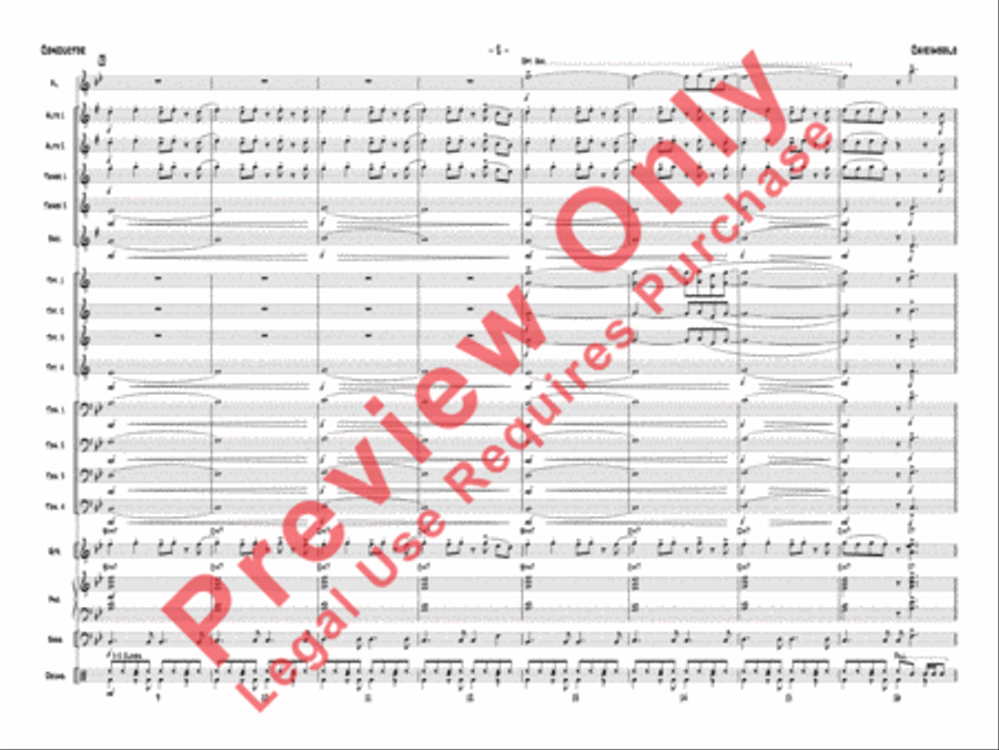 Chirimbolo Jazz Ensemble scores gallery preview page 5