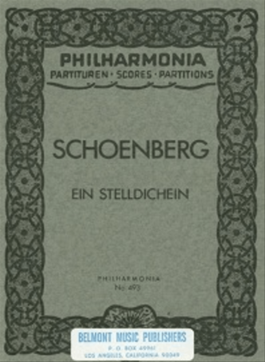Ein Stelldichein Clarinet scores gallery preview page 1