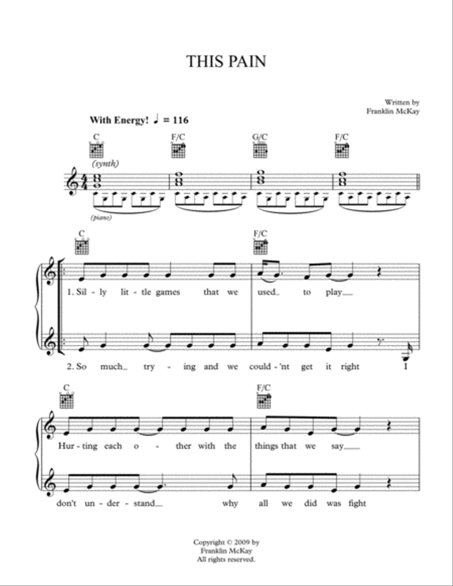 This Pain Voice scores gallery preview page 1