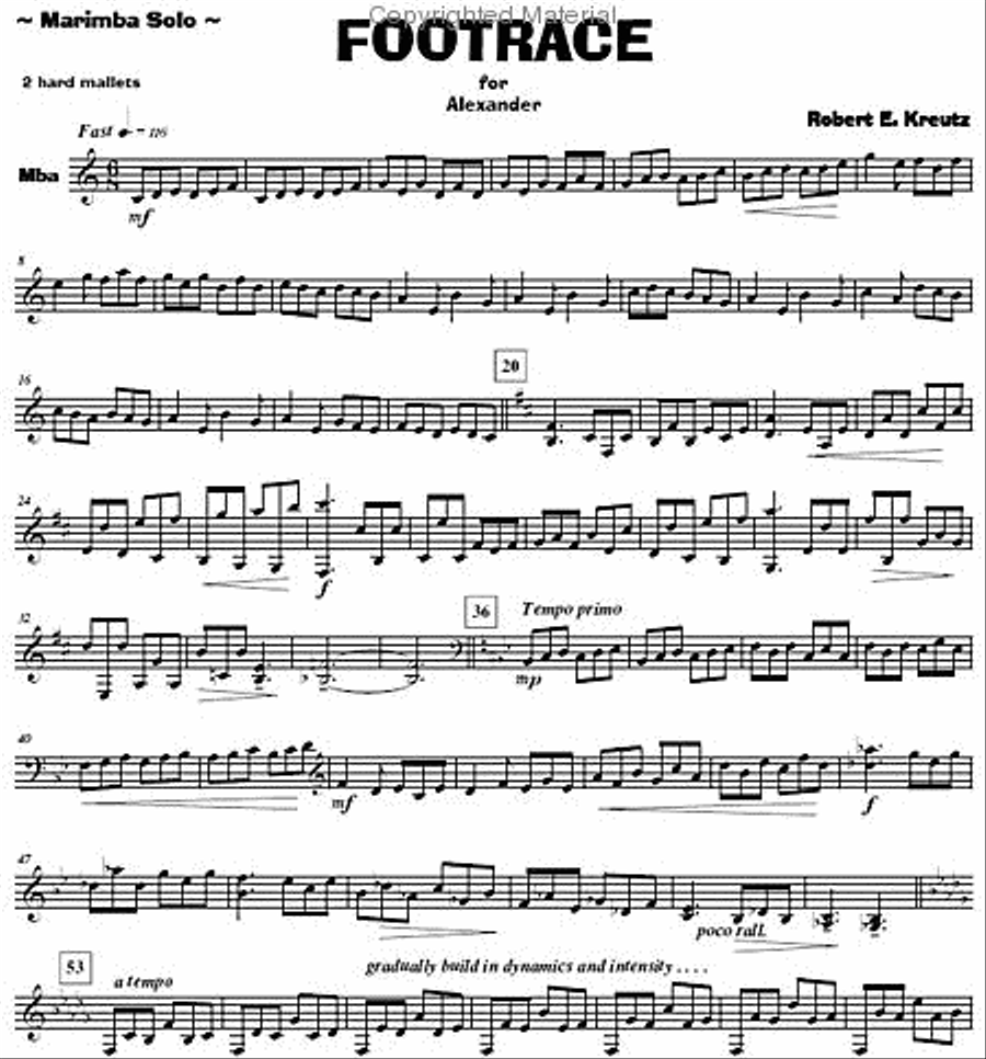 Loose Cannons Marimba scores gallery preview page 6