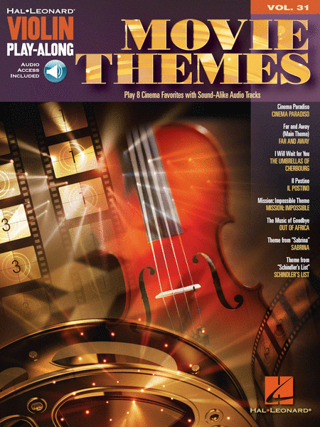 Movie Themes (Violin Play-Along Volume 31)