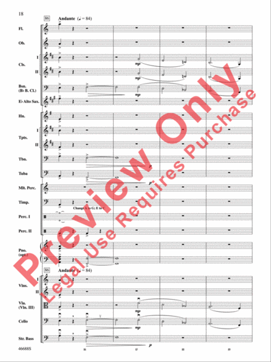 Russian Christmas Music Full Orchestra scores gallery preview page 19