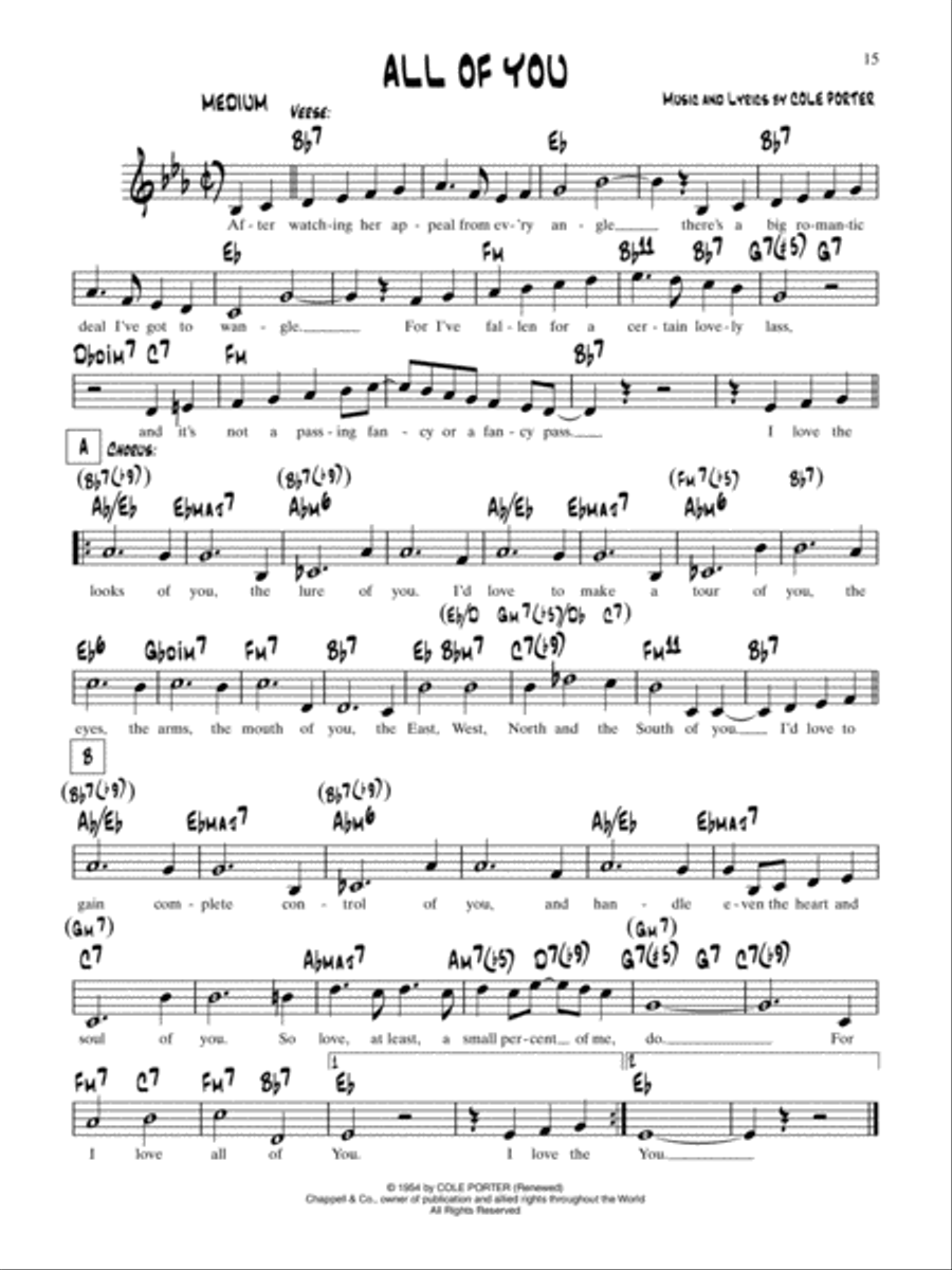 All Of You All Of You School and Community scores gallery preview page 1