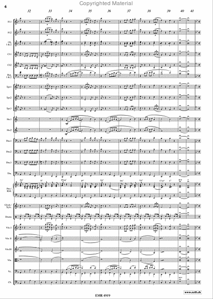 Once Upon A Time In America Orchestra scores gallery preview page 6