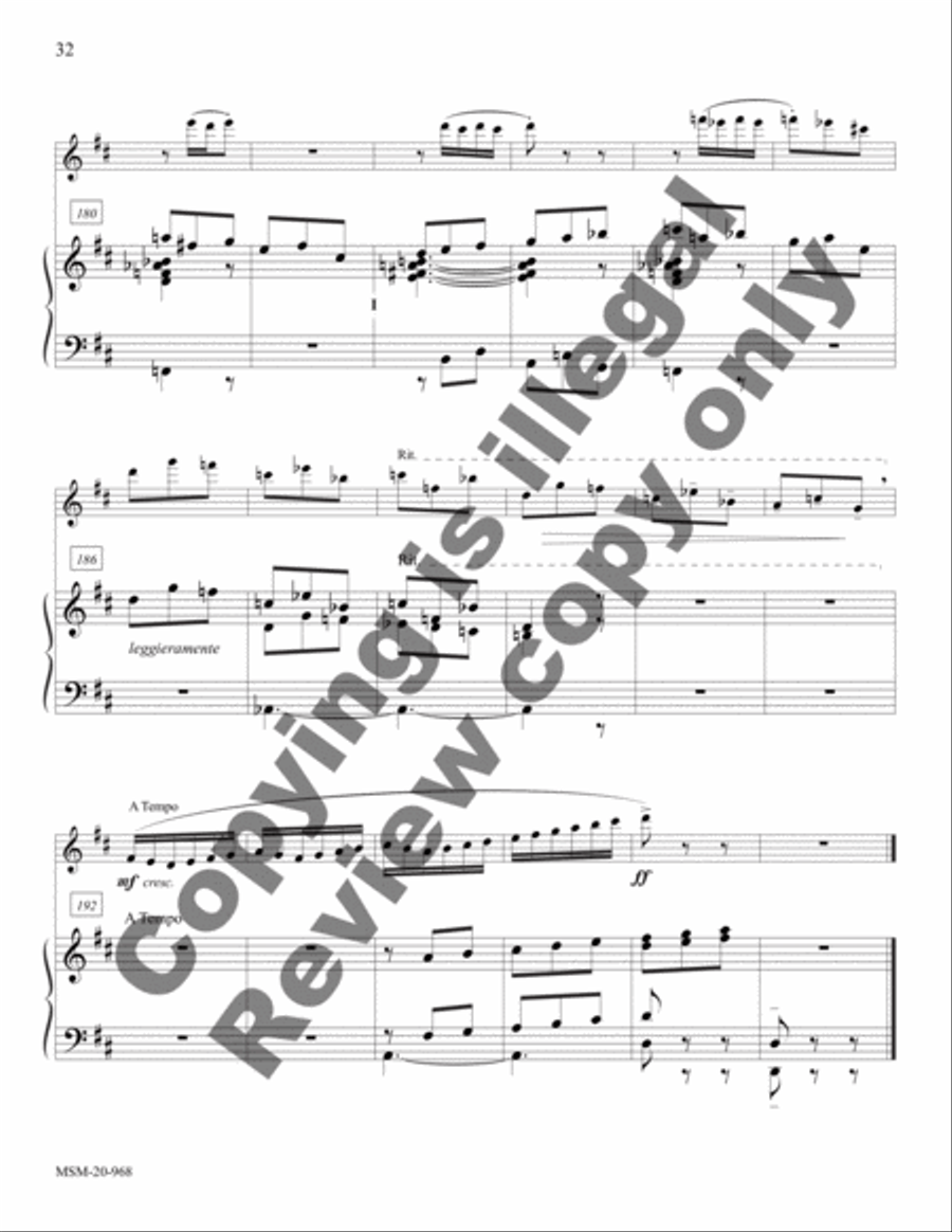 Suite in Classical Style Flute scores gallery preview page 14