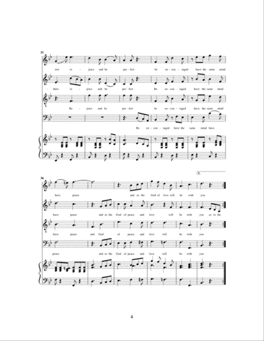 BONDS OF PEACE Small Ensemble scores gallery preview page 4