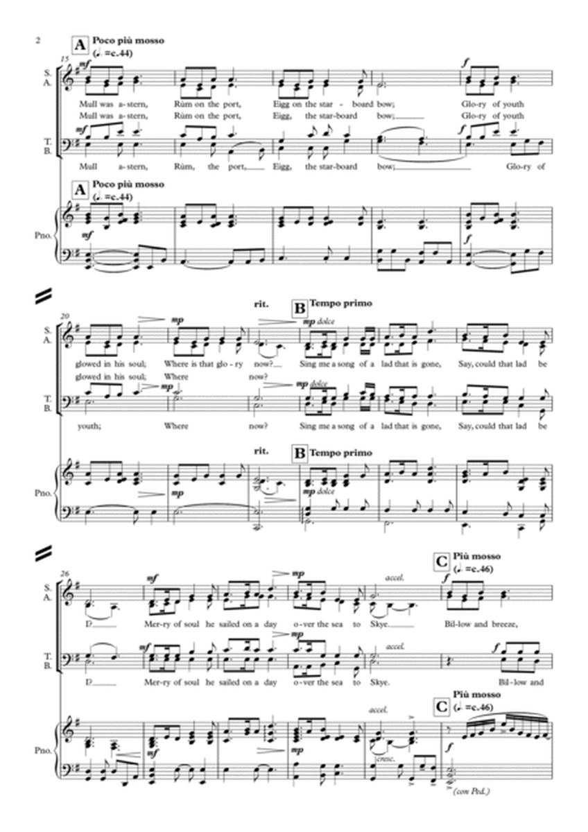 The Skye Boat Song (arr. Senior) image number null