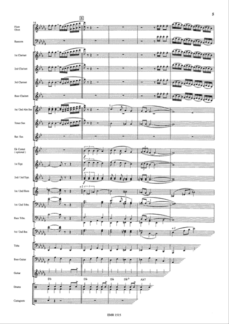 La Paloma Concert Band scores gallery preview page 6
