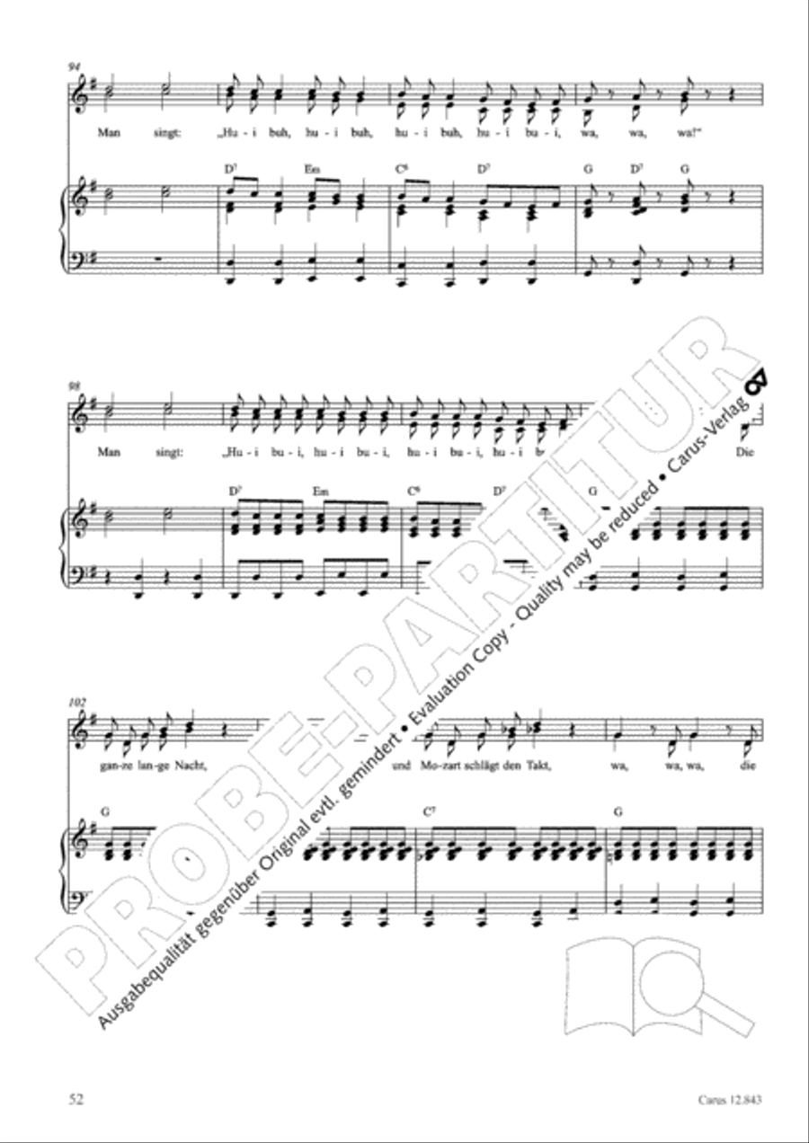 Gruselsongs, Band 1 Gruselsongs, Band 1 Score scores gallery preview page 53