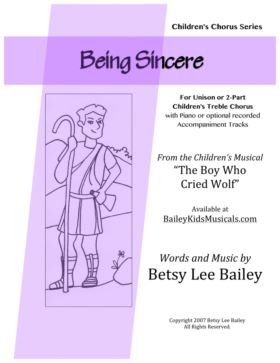 Being Sincere SA scores gallery preview page 1