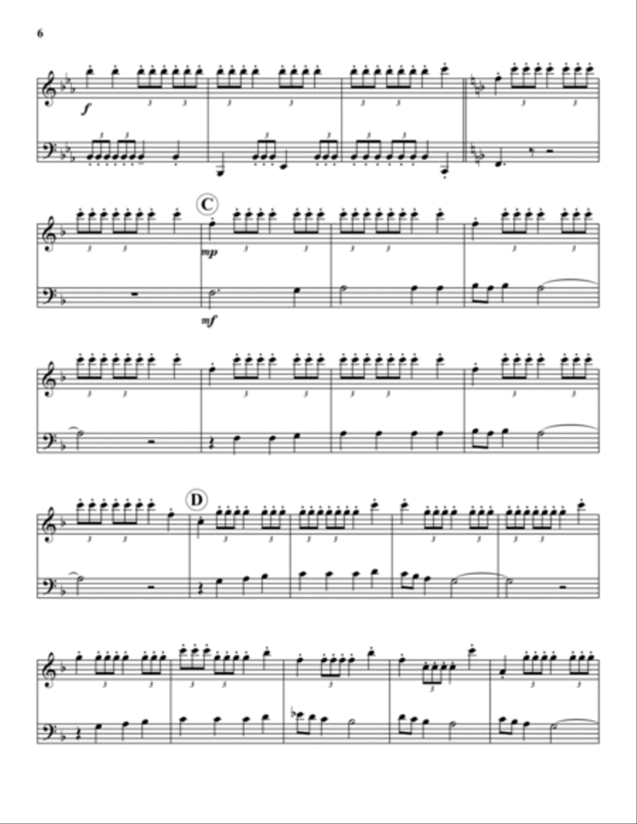 Christmas Duets Flute scores gallery preview page 6
