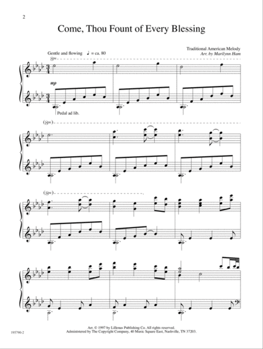 One Lord, One Faith Piano Solo scores gallery preview page 2