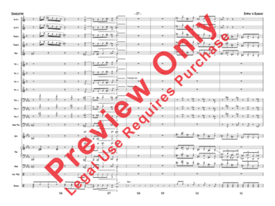 Rippin' 'n Runnin' Jazz Ensemble scores gallery preview page 28