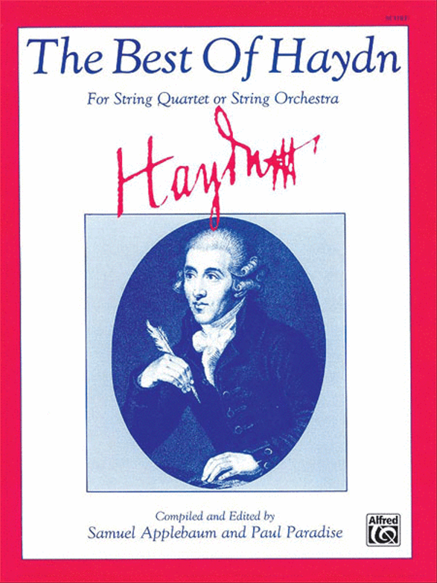 The Best of Haydn (For String Quartet or String Orchestra) String Quartet scores gallery preview page 1