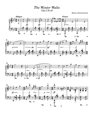 The Winter Waltz - Ruben Dimitrashuk (Op.5 No.8)