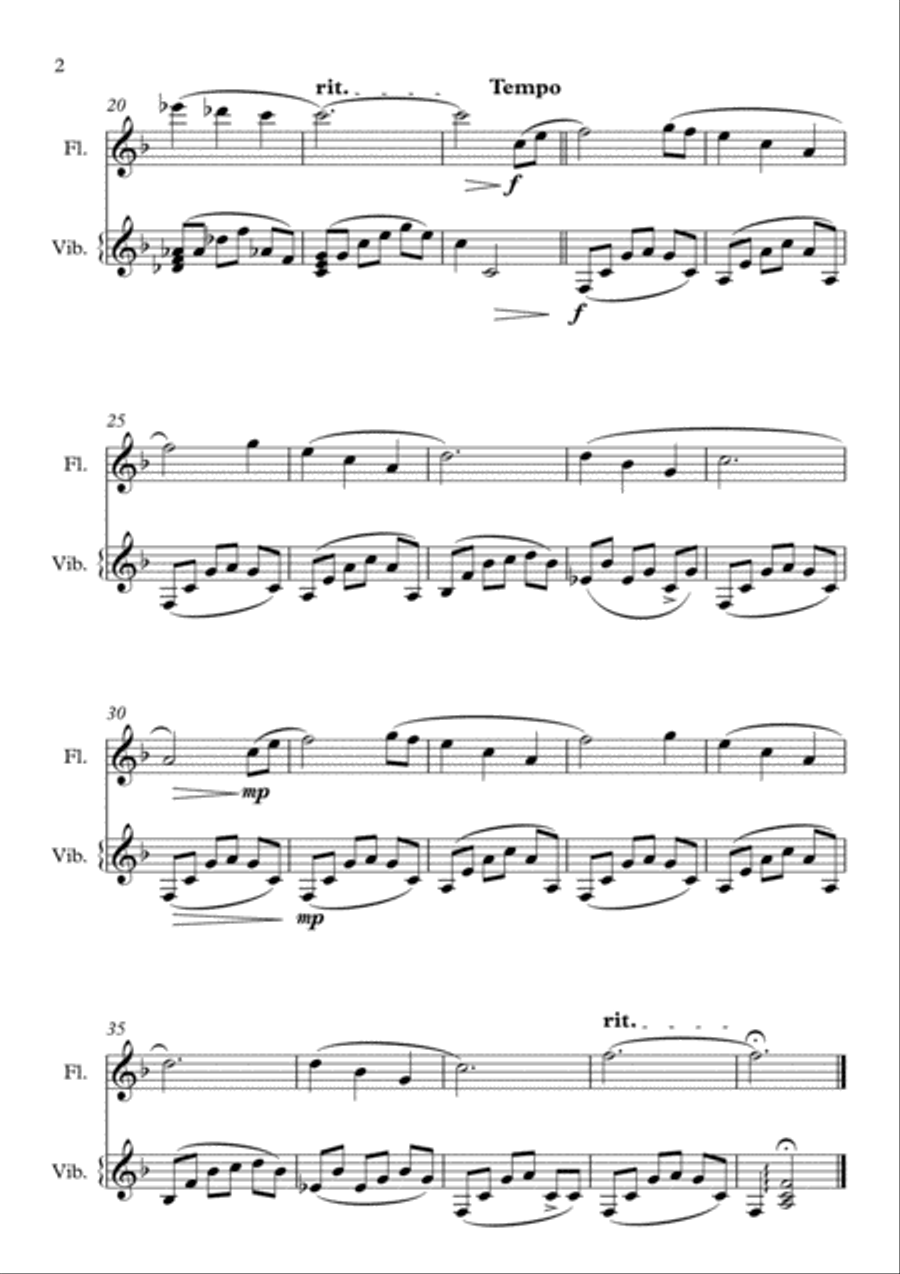 Watermark Watermark Flute scores gallery preview page 2