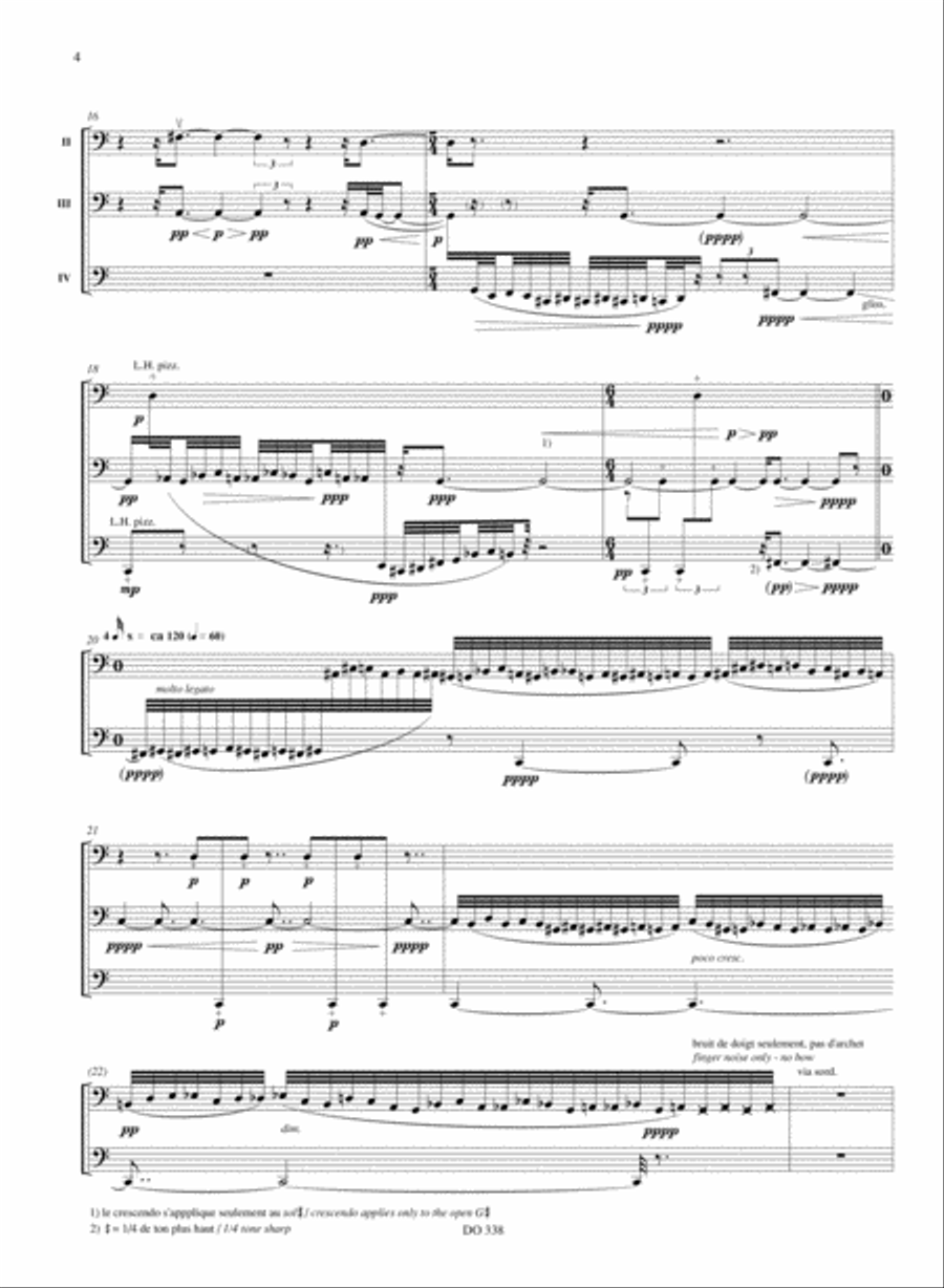 Music for a Solitary Cellist Cello scores gallery preview page 4