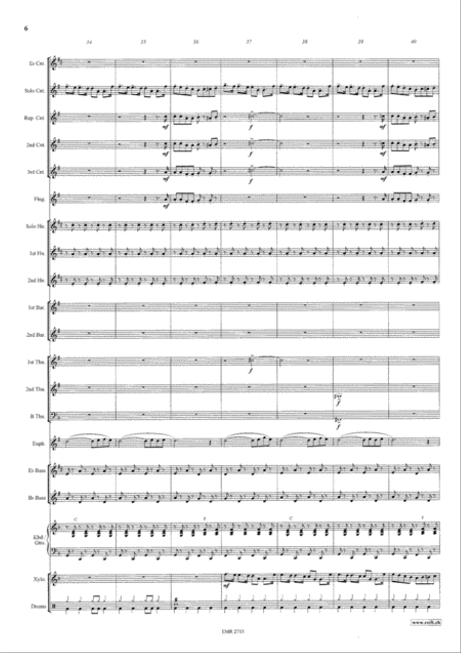 La Strada La Strada Brass Band scores gallery preview page 7