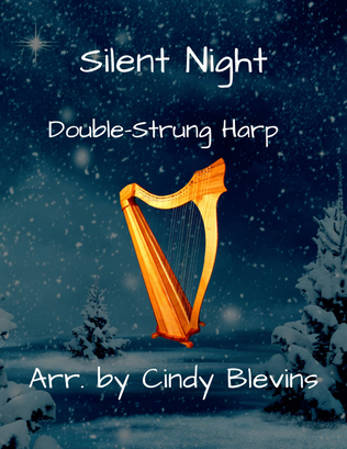 Book cover for Silent Night, for Double-Strung Harp