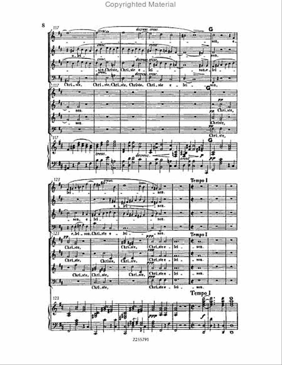 Missa Solemnis, Op.123 Choir scores gallery preview page 8