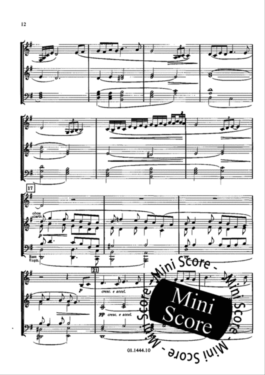 Concerto for Alto Saxophone and Band Concert Band scores gallery preview page 16