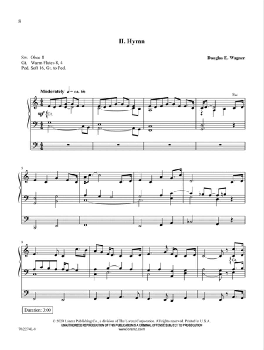 Celtic Suite for Organ image number null