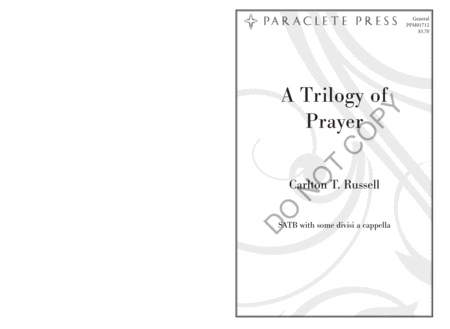 A Trilogy of Prayer image number null