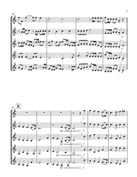 Hallelujah (from "Messiah") (Bb) (Trumpet Quintet)
