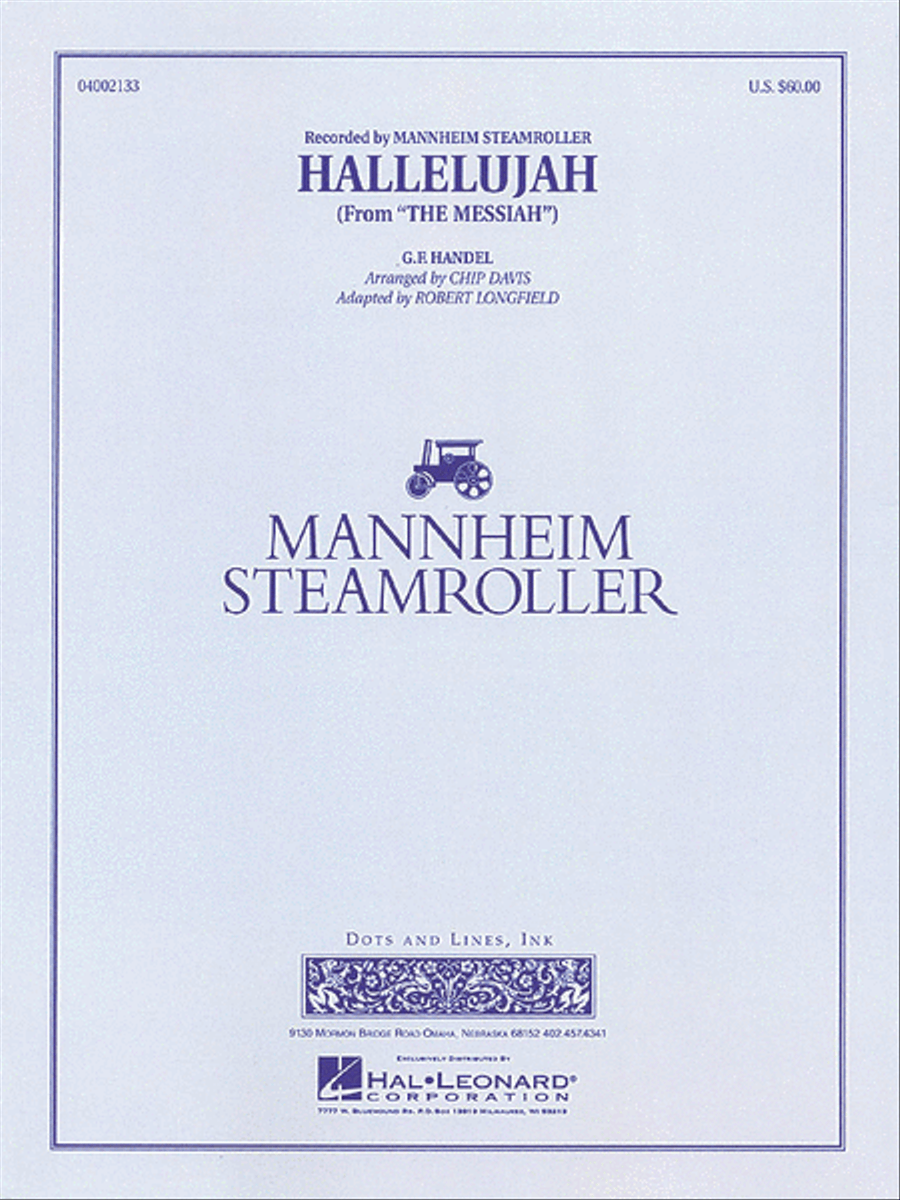 Hallelujah Concert Band scores gallery preview page 1