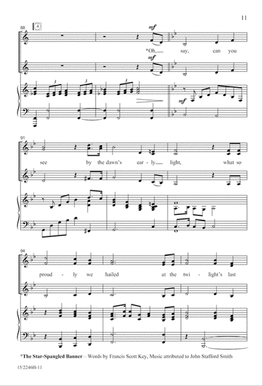 Salute to America SSA scores gallery preview page 11