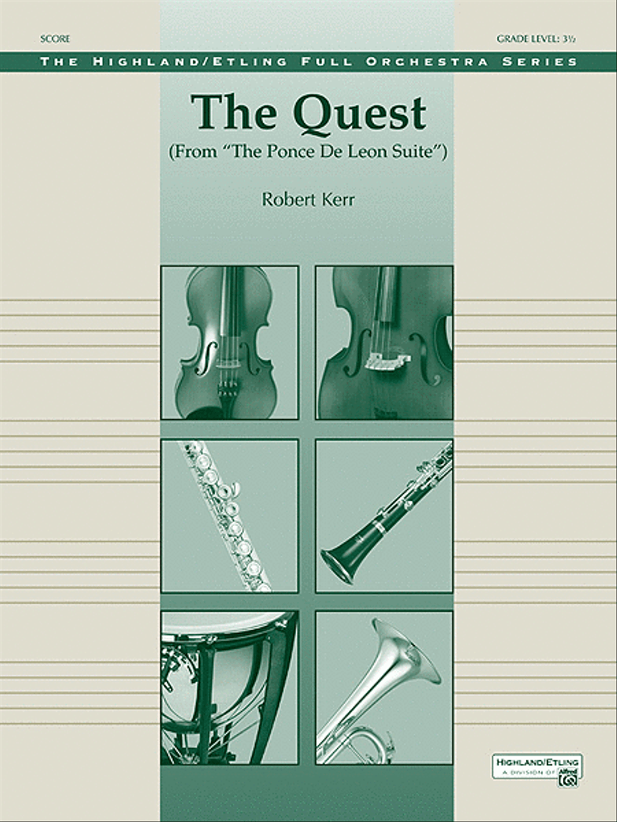 The Quest Full Orchestra scores gallery preview page 1