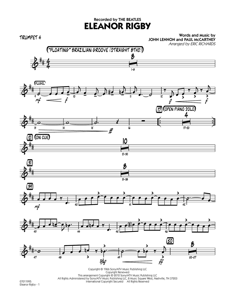 Eleanor Rigby - Trumpet 4