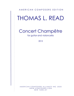 [Read] Concert Champêtre