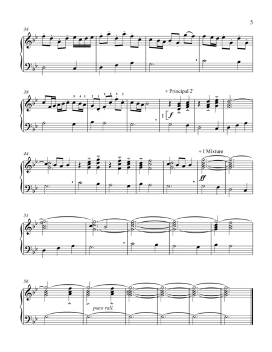 Four Modal Passacaglias for Organ Manuals image number null