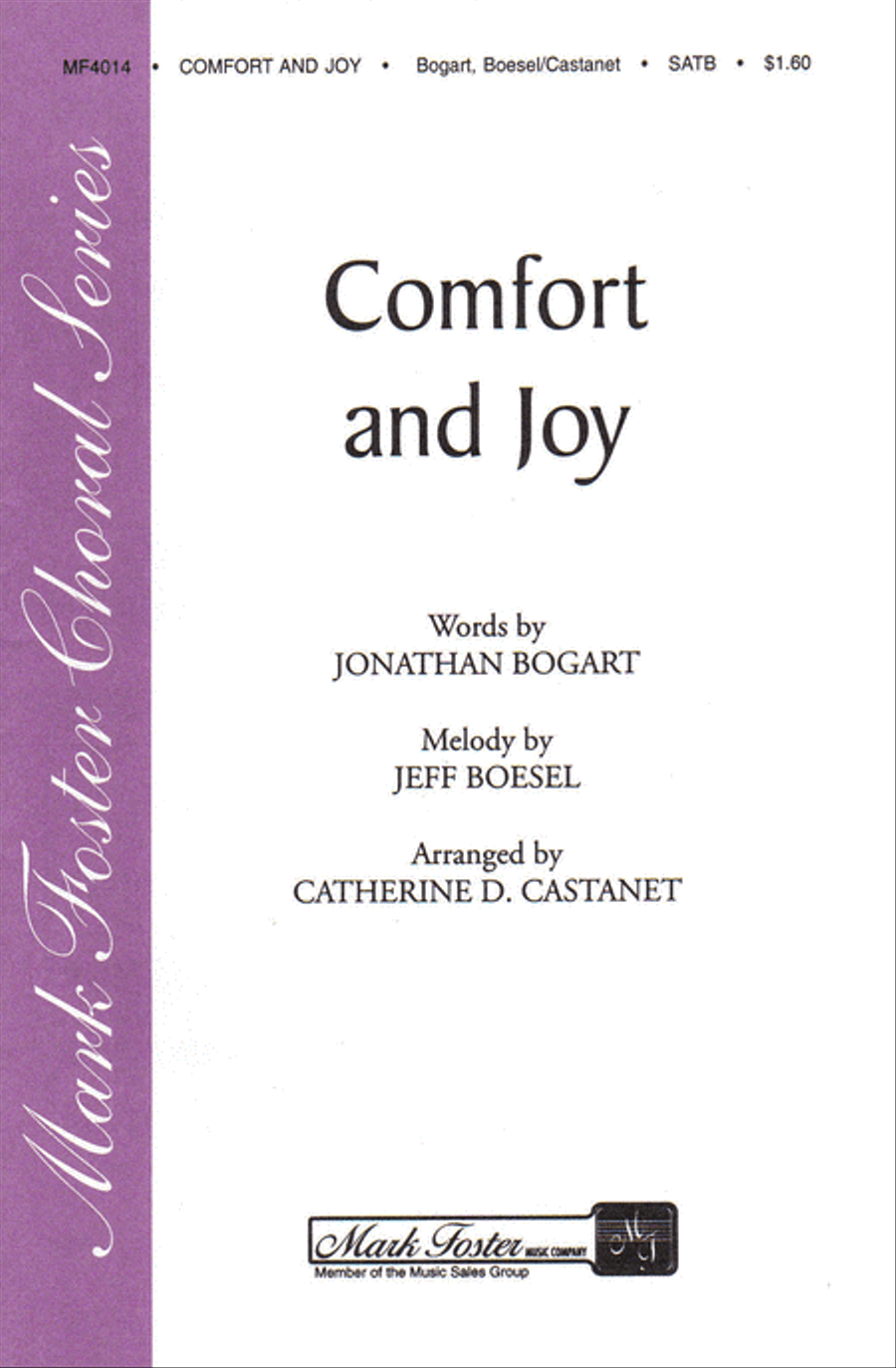 Comfort and Joy 4-Part scores gallery preview page 1