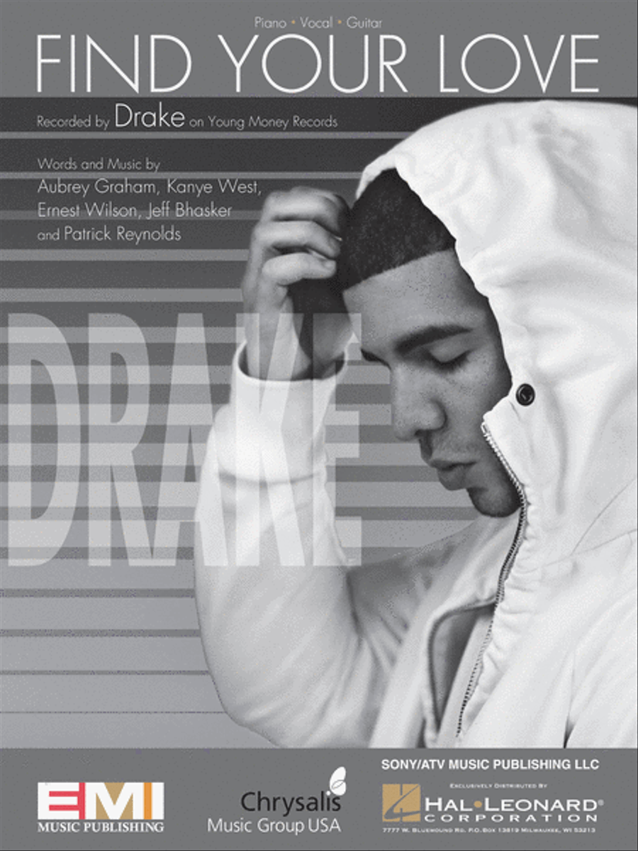 Find Your Love Piano, Vocal, Guitar scores gallery preview page 1