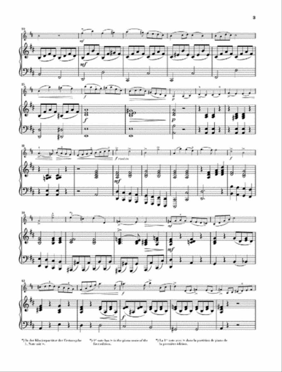 Violin Concerto in B Minor, Op. 35 Violin Solo scores gallery preview page 3