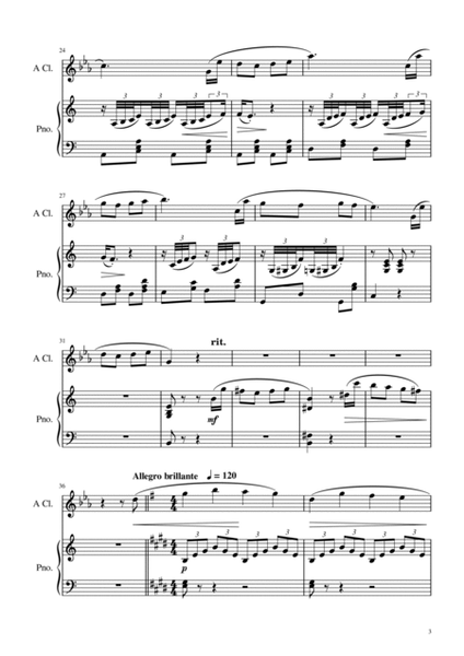 The force of destiny Overture arranged for Clarinet and Piano