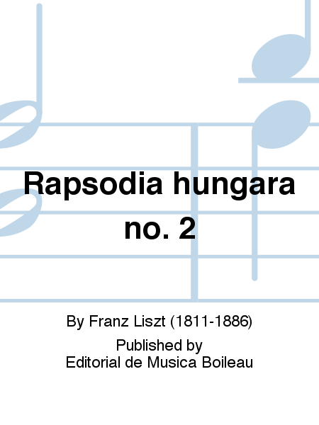 Rapsodia Hungara no2, guitarra